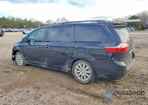 2015 Toyota Sienna Xle from USA, damaged, VIN 5TDYK3DC8FS569350